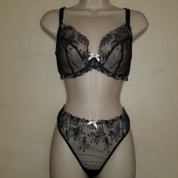 Agent Provocateur Kaylie bra suspender brief set - Picture 2 of 12